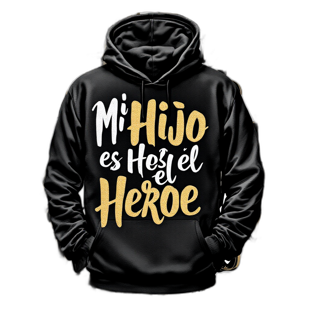 Mi Hijo es el Héroe Hoodie